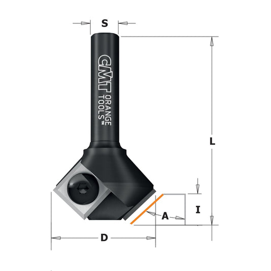 Schuine kantenfrees, HWM